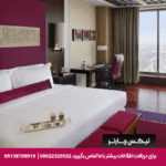 اتاق دلوکس در هتل The H دبی با طراحی مدرن و نمای شهری زیبا