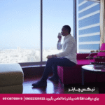 اتاق دلوکس در هتل The H دبی با طراحی مدرن و نمای شهری زیبا