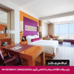 اتاق دلوکس در هتل The H دبی با طراحی مدرن و نمای شهری زیبا