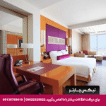 اتاق دلوکس در هتل The H دبی با طراحی مدرن و نمای شهری زیبا