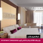 اتاق دلوکس در هتل The H دبی با طراحی مدرن و نمای شهری زیبا