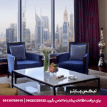 اتاق دلوکس در هتل The H دبی با طراحی مدرن و نمای شهری زیبا