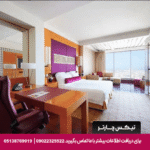 اتاق دلوکس در هتل The H دبی با طراحی مدرن و نمای شهری زیبا