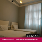 اتاق دبل با تخت بزرگ، طراحی مینیمال و نور طبیعی در هتل بالی استار استانبول