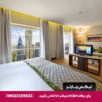 لمس آسمان دبی از بلندای لوکس‌ترین اتاق‌های Tower Plaza