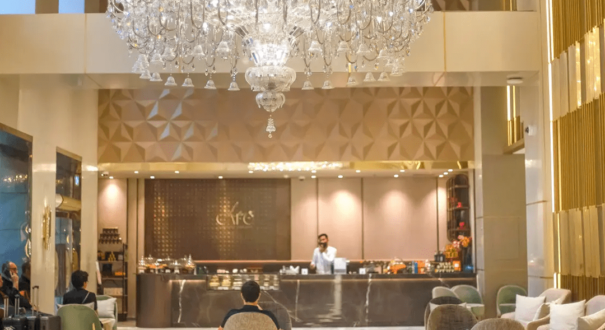 لابی هتل THE TOWER PLAZA HOTEL DUBAI