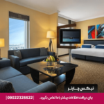 اتاق خانوادگی در Tower Rotana دبی، با ظرفیت بالا و فضای راحت، گزینه‌ای عالی برای سفرهای خانوادگی با کودکان یا گروه‌های چندنفره است.